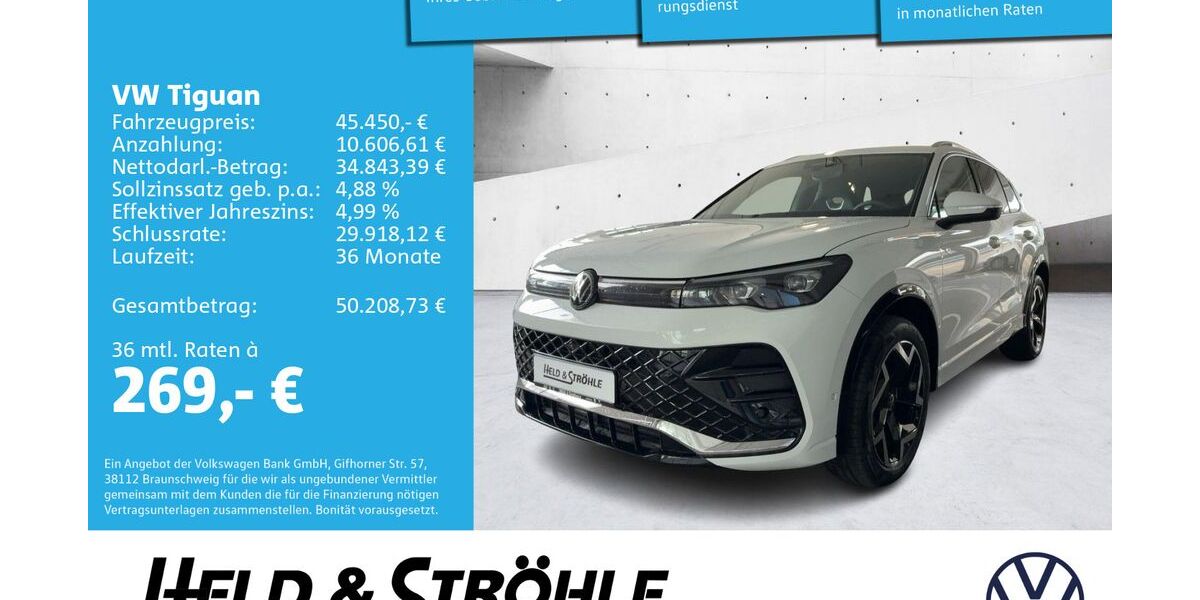 VW Tiguan 13.001 km 45.450 &euro; Neu-Ulm 89231