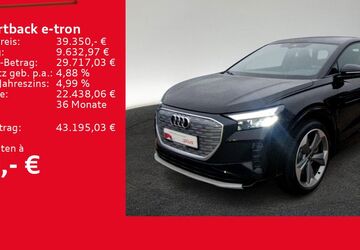 Audi Q4 e-tron 37.001 km 39.350 &euro; Ulm 89073