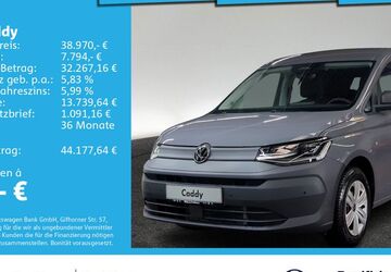 VW Caddy 3.500 km 38.970 &euro; Ulm 89079