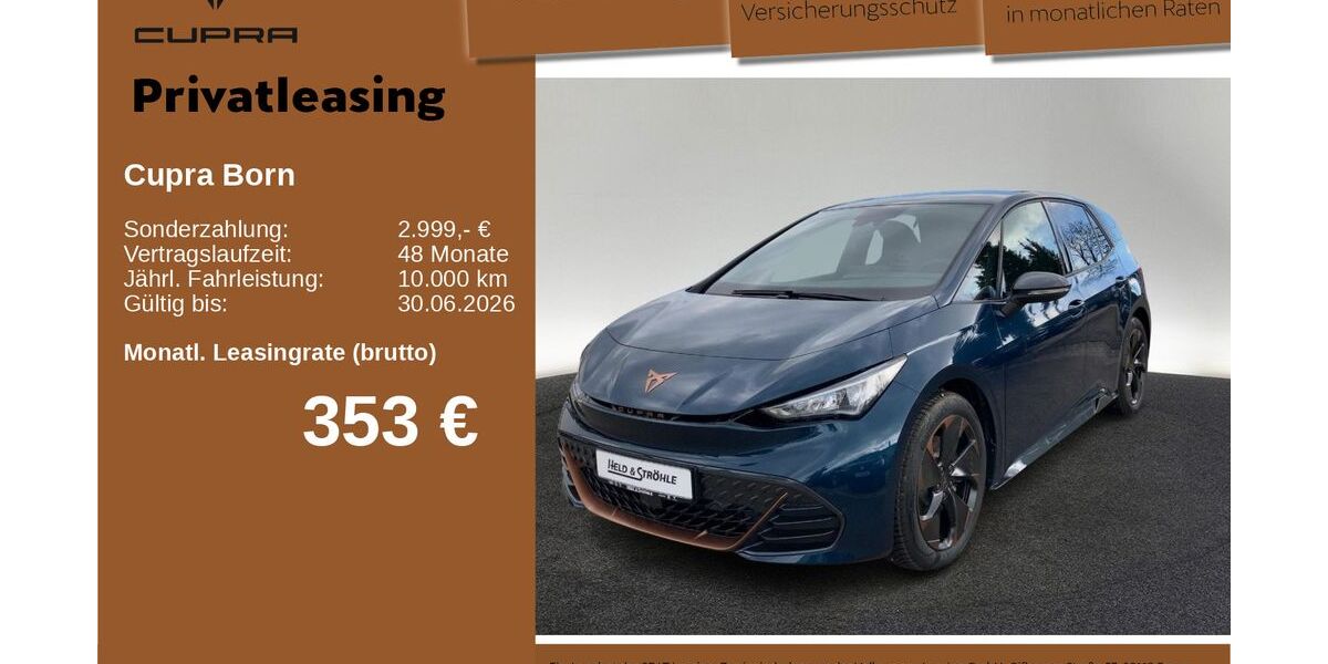 Cupra Born 11.400 km 36.290 &euro; Neu-Ulm 89231