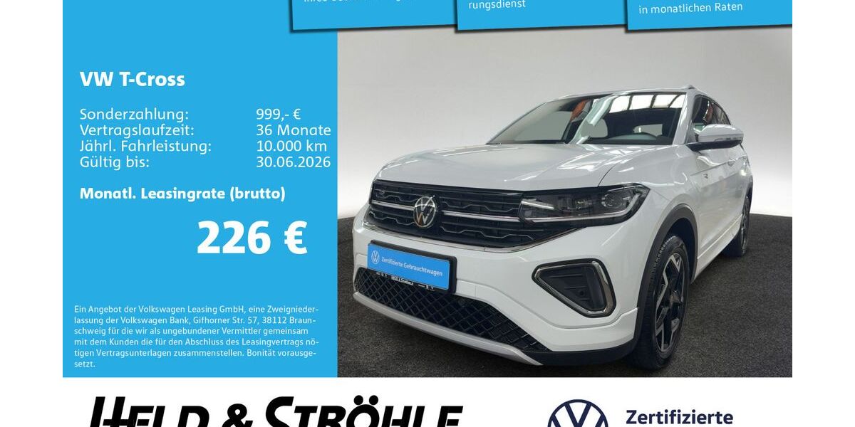 VW T-Cross 6.862 km 24.390 &euro; Neu-Ulm 89231
