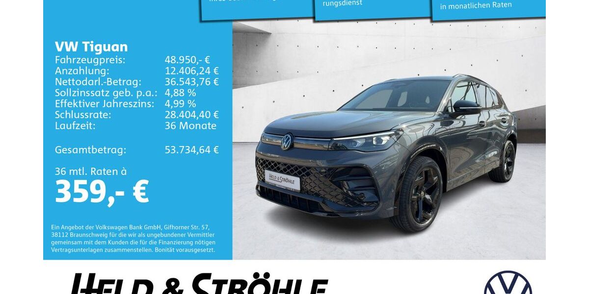 VW Tiguan 8.001 km 48.950 &euro; Neu-Ulm 89231