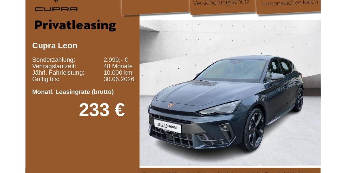 Cupra Leon 6.001 km 31.850 &euro; Neu-Ulm 89231