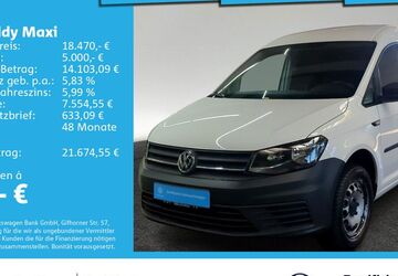 VW Caddy Maxi 59.994 km 18.470 &euro; Ulm 89079