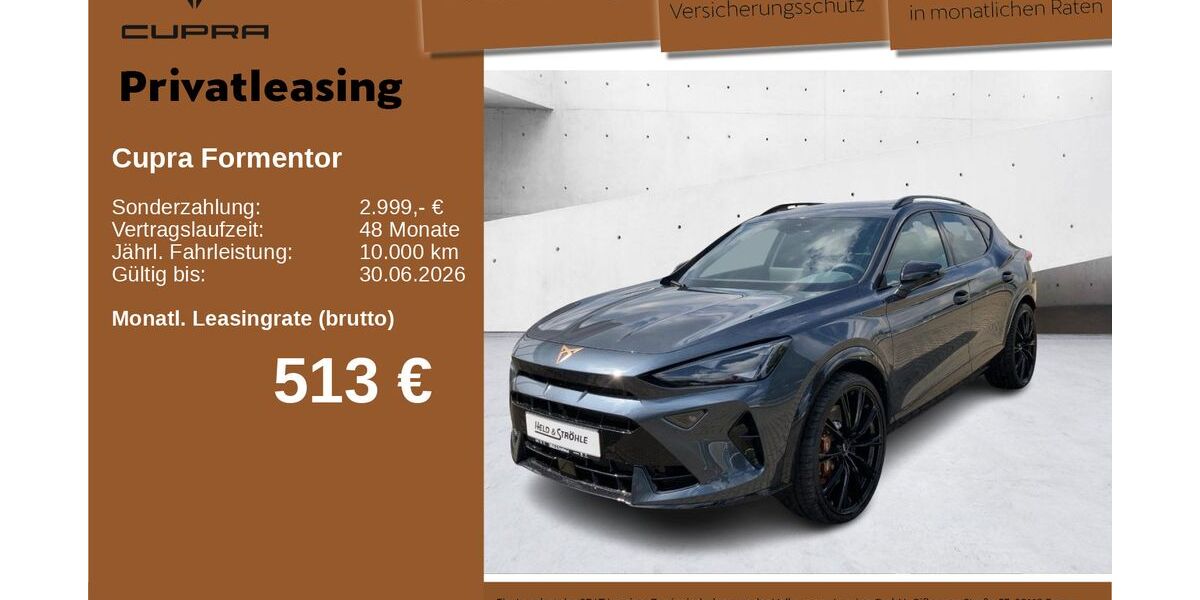 Cupra Formentor 5.000 km 54.290 &euro; Neu-Ulm 89231