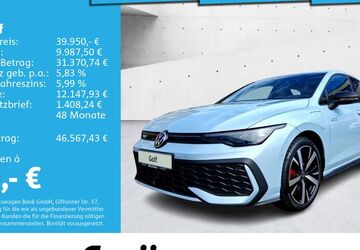 VW Golf 12.001 km 38.850 &euro; Neu-Ulm 89231