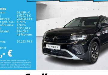 VW T-Cross 1.001 km 26.499 &euro; Ulm 89077