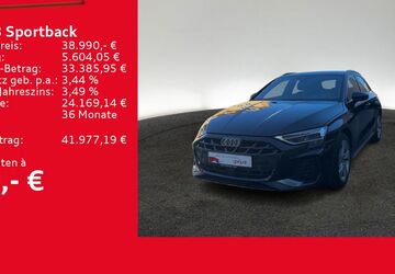 Audi A3 7.645 km 38.990 &euro; Ulm 89073